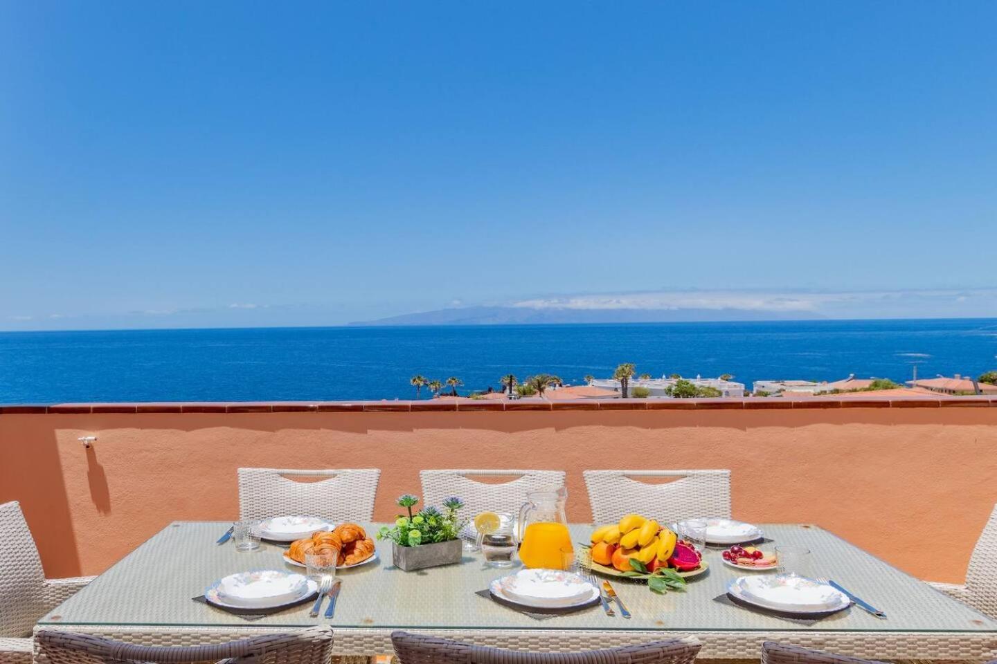 Penthouse Apt With Jacuzzi By Dream Homes Tenerife 圣地亚哥港 外观 照片