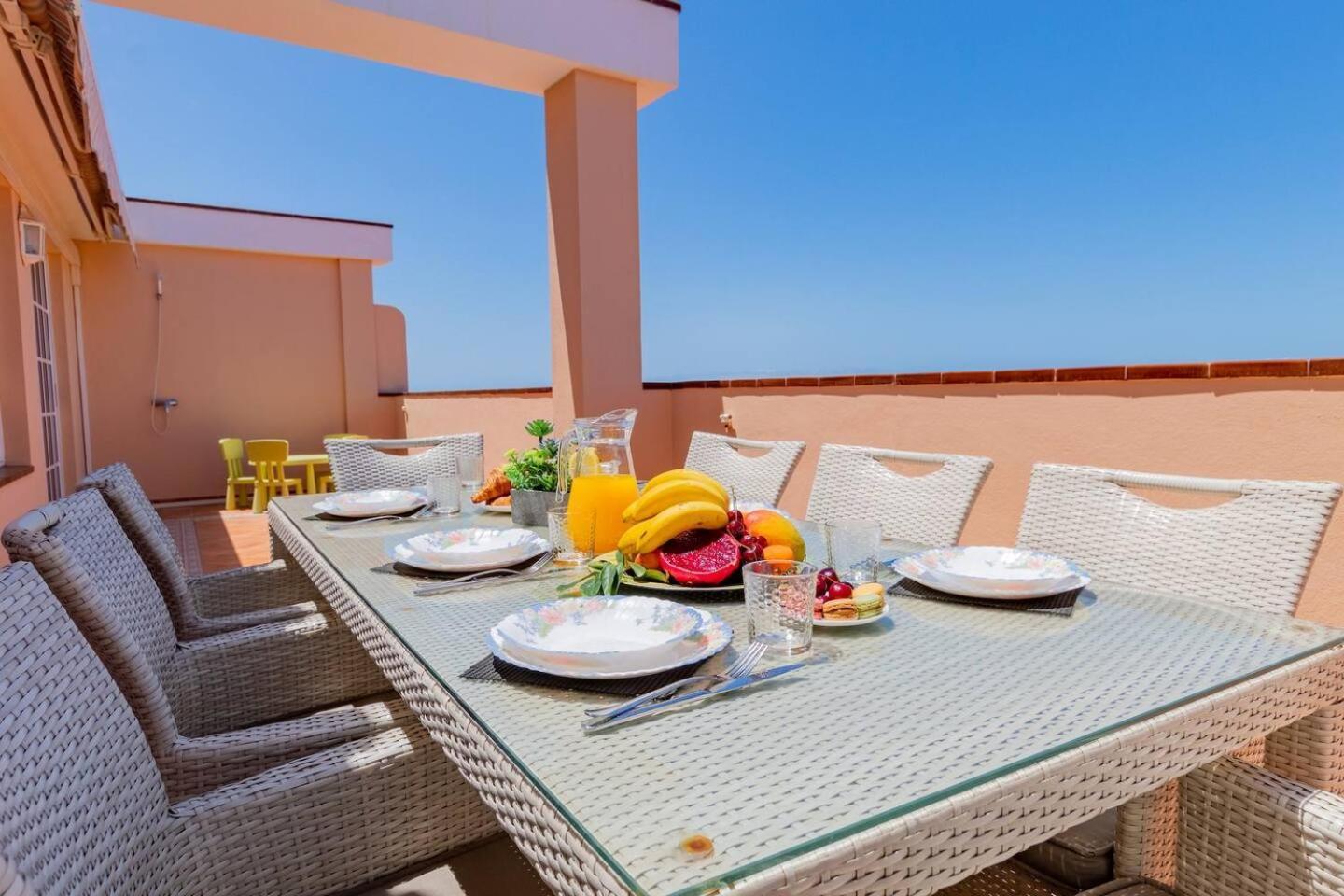 Penthouse Apt With Jacuzzi By Dream Homes Tenerife 圣地亚哥港 外观 照片